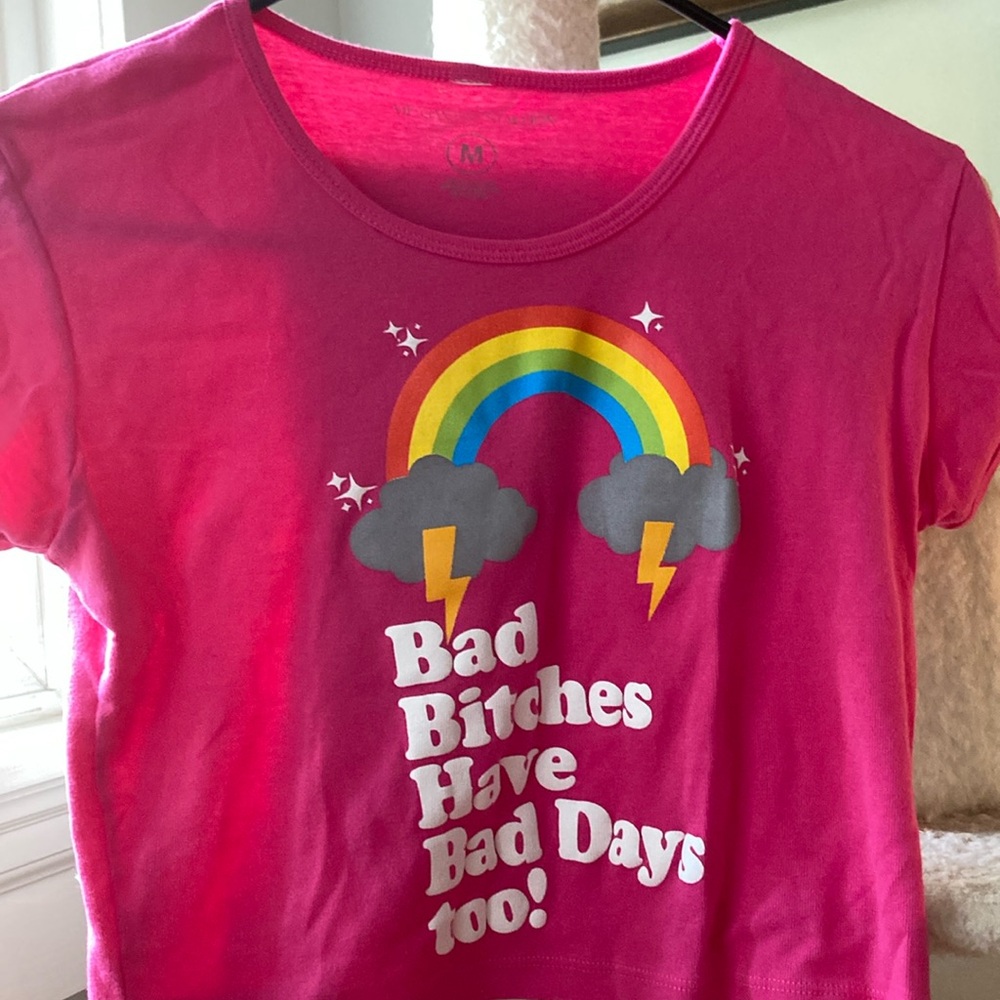 Megan Thee Stallion Baby Tee- "Bad Bitches Have Bad Days too!"